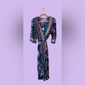 Beautiful wrap dress.